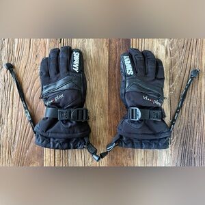 SWANY | Junior X-Change Sports Leather Winter Gloves | Size XS | Black